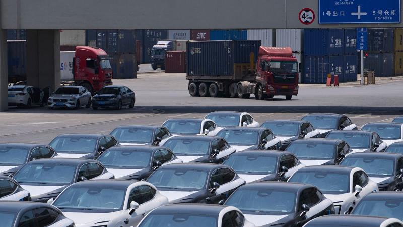 A kínai export az Egyesült Államok irányába drámai csökkenésen megy keresztül.